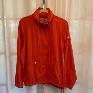 Chico's Vibrant Orange Windbreaker